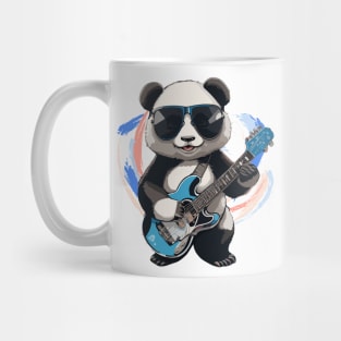 Panda Playing Guitar Mug